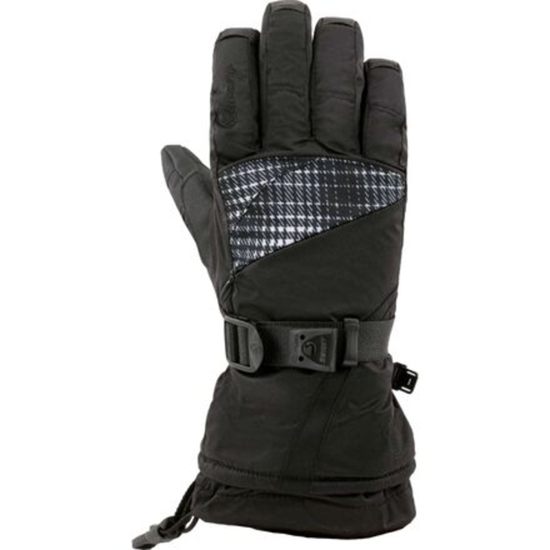 X-Therm Glove – Women&apos;s|Black/White Pattern/Black|White/Black|L|S|M
