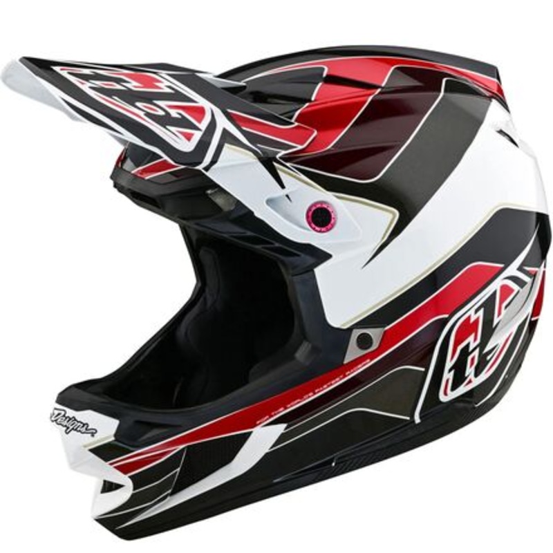 D4 Polyacrylite Helmet|Block Charcoal/Red|Fifty-50 White/Red|Linear Black|Shadow Black|Shadow Olive|Stealth Black|L|XL|S|M