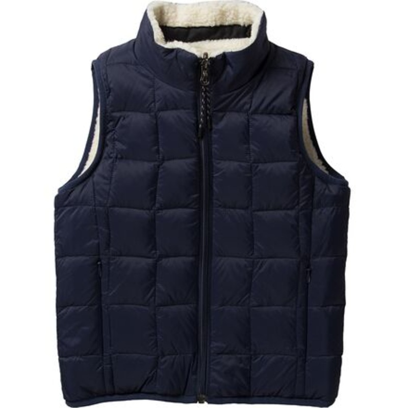 Mountain Reversible Down x Boa Vest – Kids&apos;