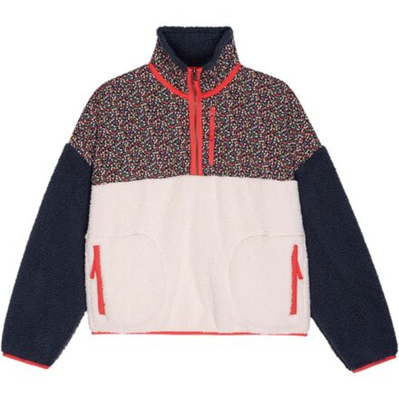 The Plush Colorblock Terrain 1/2-Zip Jacket – Women&apos;s