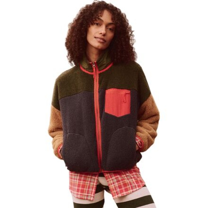 The Plush Colorblock Terrain Full-Zip Jacket – Women&apos;s