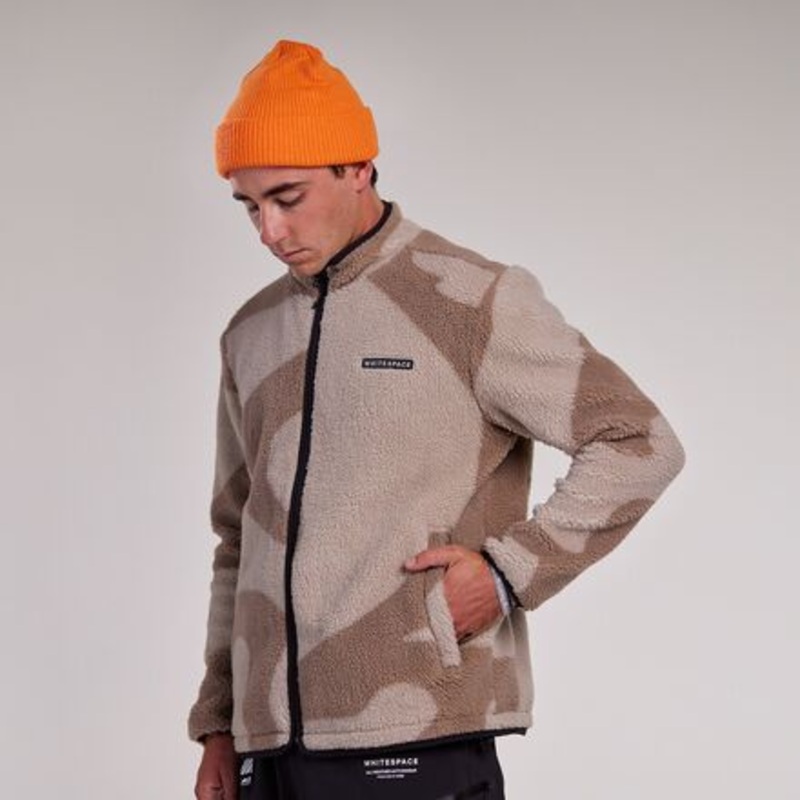 Cinchable Sherpa Fleece Zip-Up – Men&apos;s