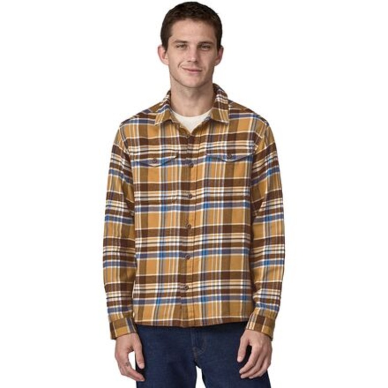 Organic Cotton MW Long-Sleeve Fjord Flannel Shirt – Men&apos;s