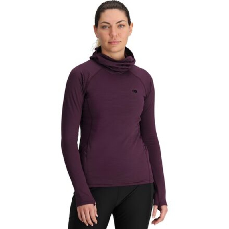 Vigor Grid Fleece Pullover Hoodie – Women&apos;s