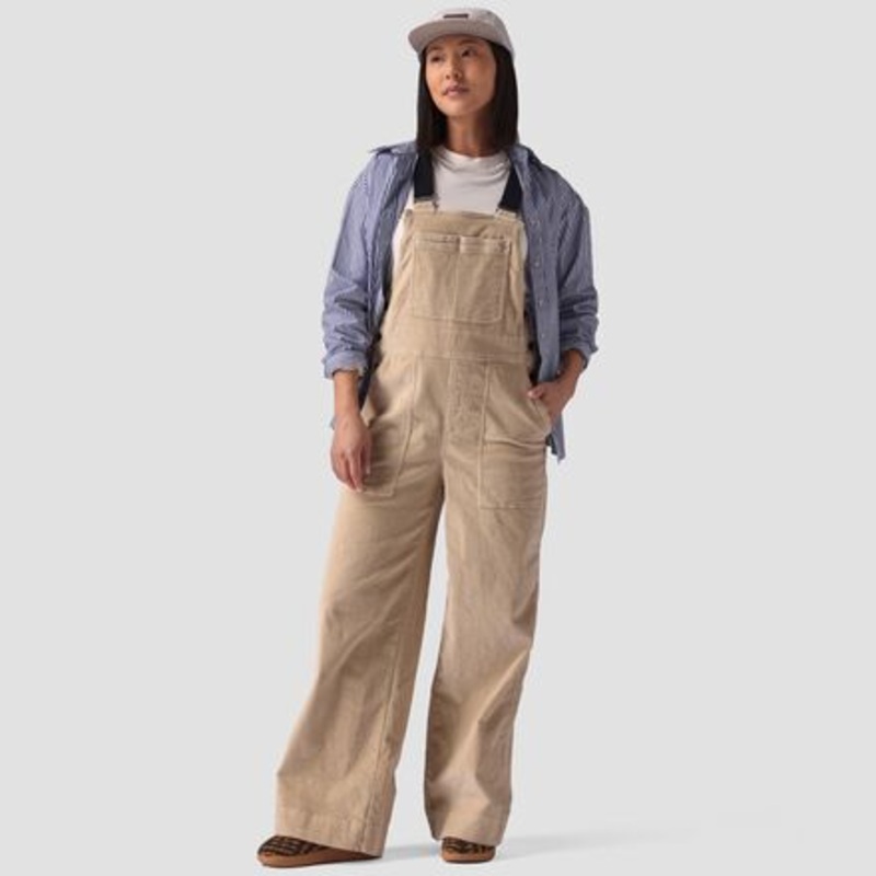 Wide Leg Corduroy Overall – Women&apos;s