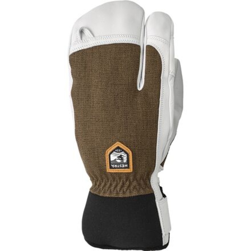 Army Leather Patrol 3-Finger Glove – Men&apos;s