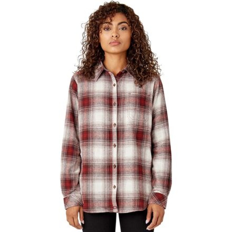 Flannel Long-Sleeve Shirt – Women&apos;s