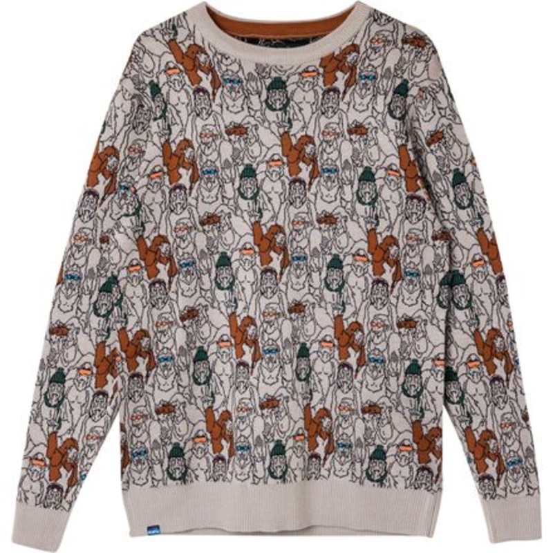 Highline Sweater – Men&apos;s|Close Up|Day Ski|Mixed Assembly|Much Room|Naturally Nature|Sasquatch Hike|Snow Bear|This And That|XL|S|XS|M|L