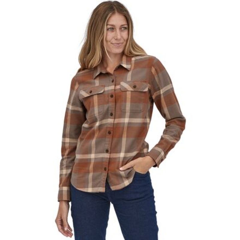 Organic Cotton Midweight Fjord Flannel Shirt – Women&apos;s