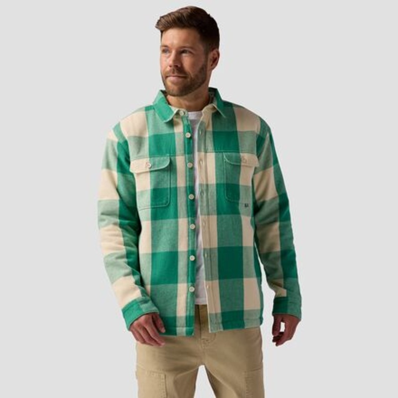 Venture Pile-Fleece Lined Flannel Shirt Jacket- Men&apos;s