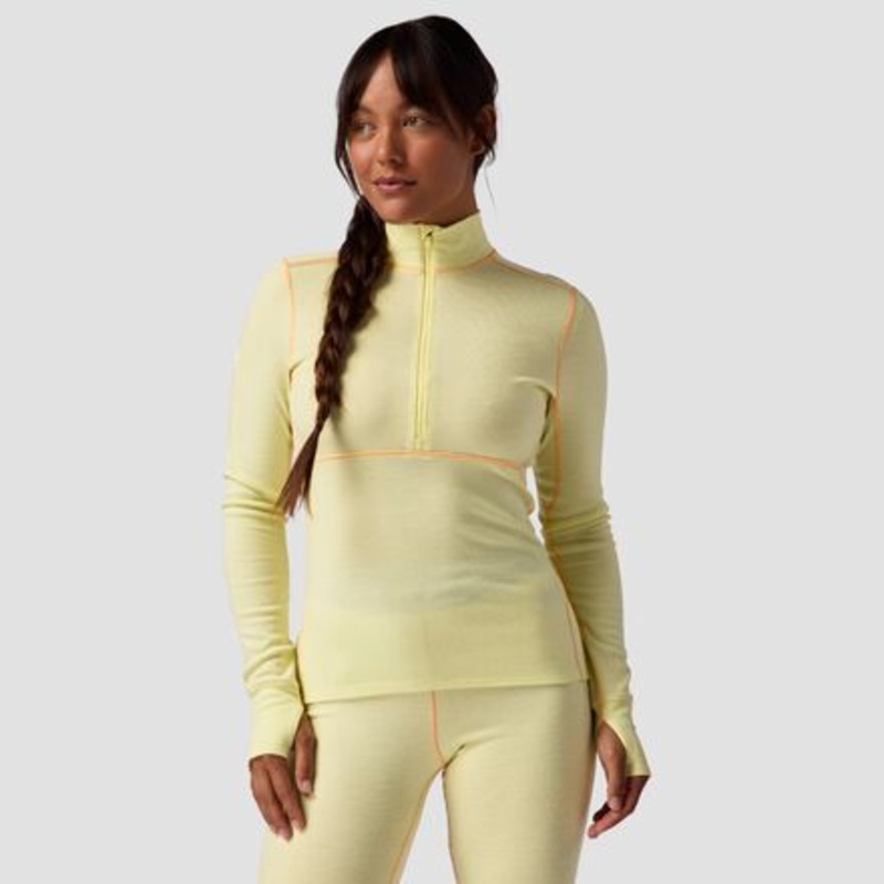 Cedars RWS Merino Mid-Wt Baselayer 1/4-Zip Top – Women&apos;s