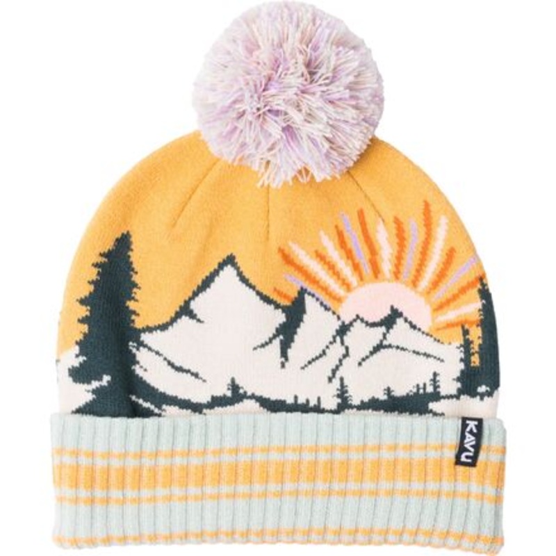Herschel Pom Beanie|Gold Valley|Much Room|Stripe Mix|Sunrise Range|Sasquatch|Oh Deer|One Size