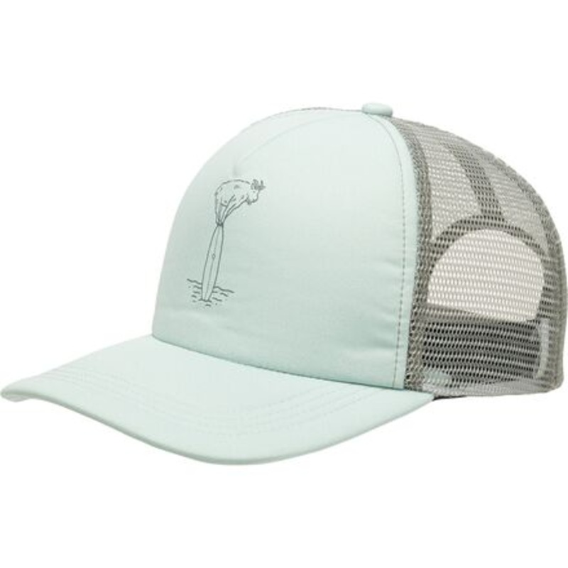 Surfing Goat Foam Trucker Hat|Silt Green|White|One Size