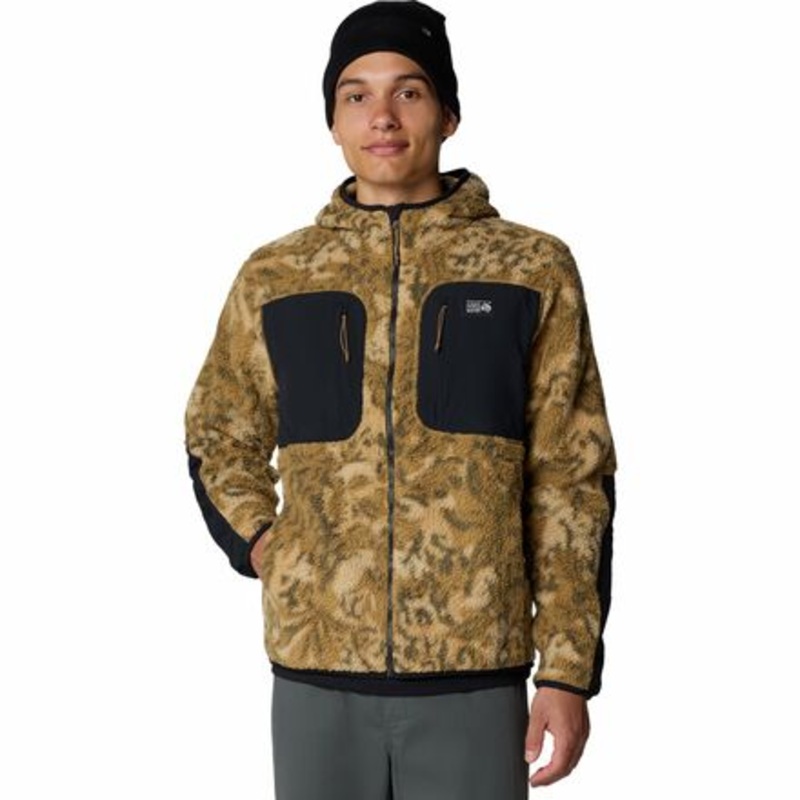 HiCamp Fleece Printed Hooded Jacket – Men&apos;s