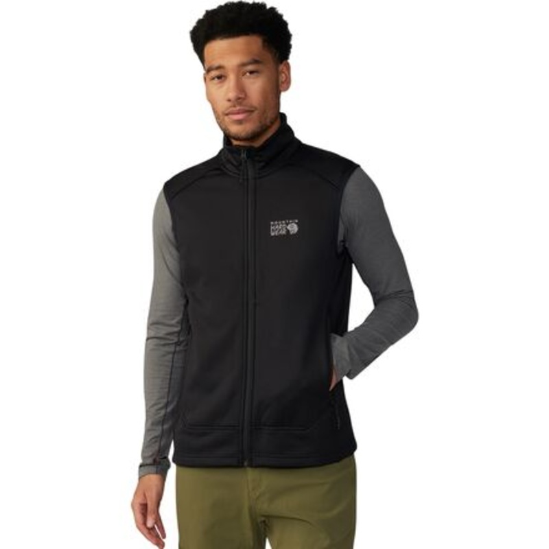 Sendura Vest – Men&apos;s|Black|Combat Green Heather|L|S|M