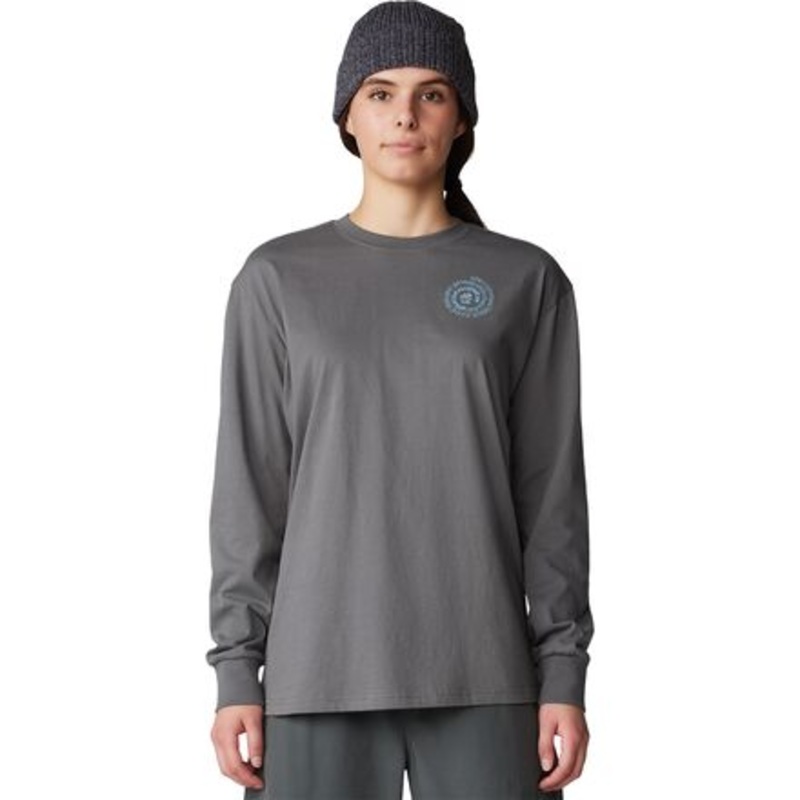 Type Swirl Boxy Long-Sleeve Shirt – Women&apos;s