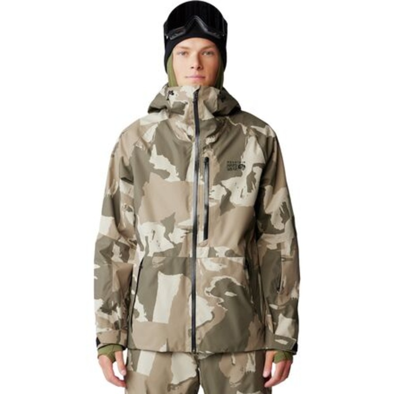 Firefall Jacket – Men&apos;s|Badlands Snowdrifts Print|Black|Combat Green|Montauk Blue|Raw Carnelian/Golden Brown|XL|S|XXL|M|L