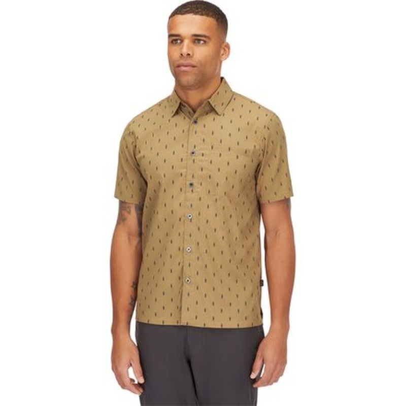 Offgrid Shirt – Men&apos;s|Ochre|Tempest Blue|S|XL|M