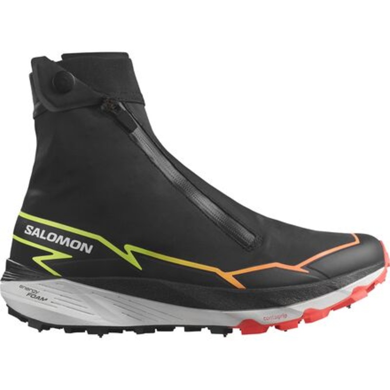 Winter Cross Spike Shoe|Black/Fiery Coral/Safety Yellow|Men&apos;s 7.5/Women&apos;s 8.5|Men&apos;s 9.0/Women&apos;s 10.0|Men&apos;s 9.5/Women&apos;s 10.5|Men&apos;s 12.0/Women&apos;s 13.0|Men&apos;s 5.5/Women&apos;s 6.5|Men&apos;s 13.0/Women&apos;s 14.0|M