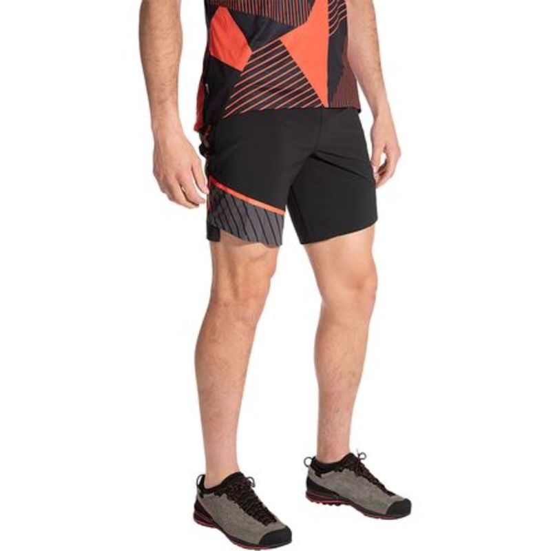 Comp Short – Men&apos;s|Black/Cherry Tomato|L