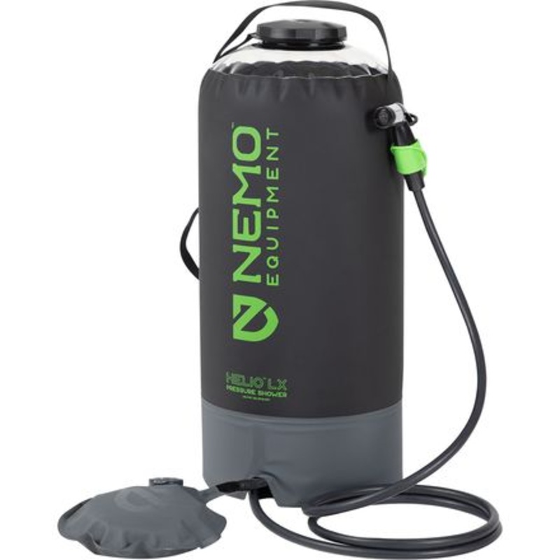 Helio LX Pressure Shower|Black/Apple Green|One Size