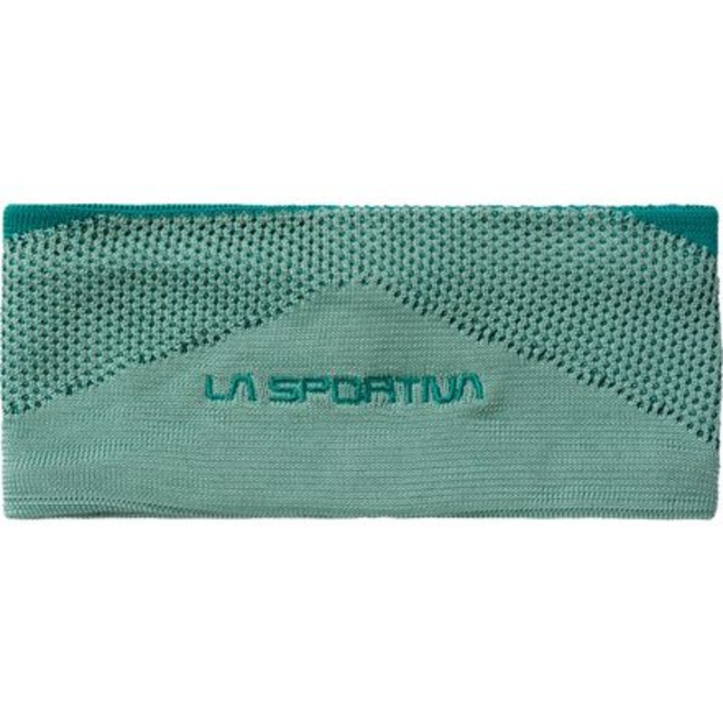 Knitty Headband|Juniper/Everglade|Stone Blue/Deep Sea|L|S