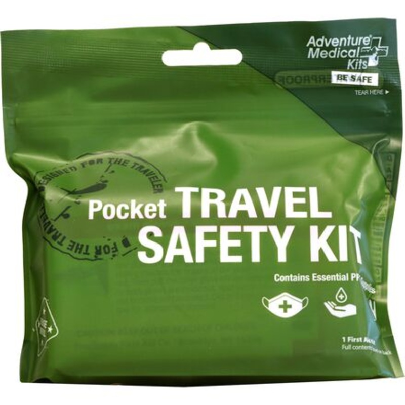 Pocket Travel Safety Kit|One Color|One Size