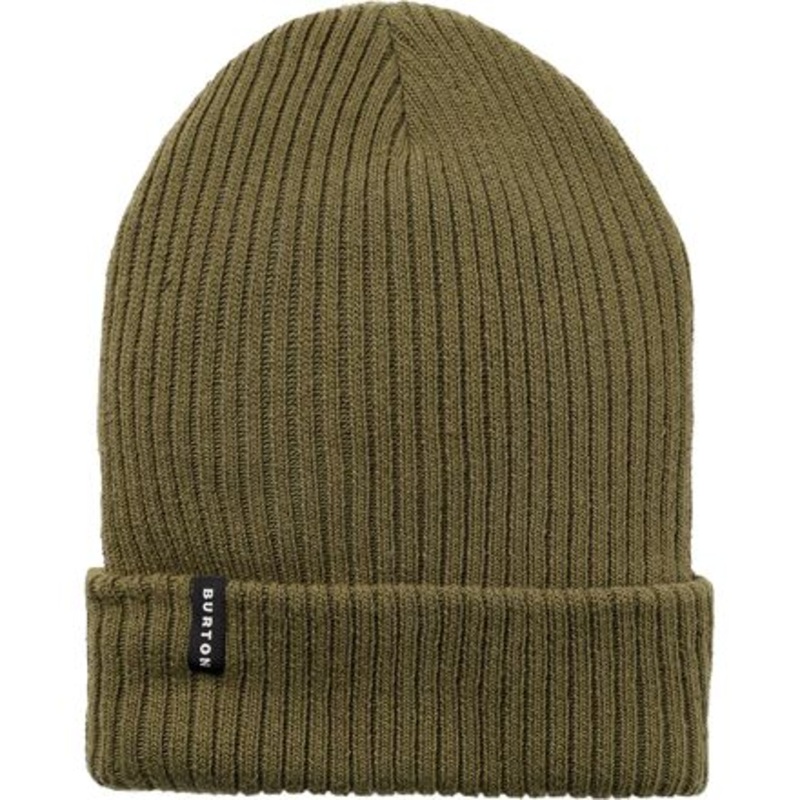 Recycled Rib Beanie|Martini Olive|True Black/Stout White Marl|One Size