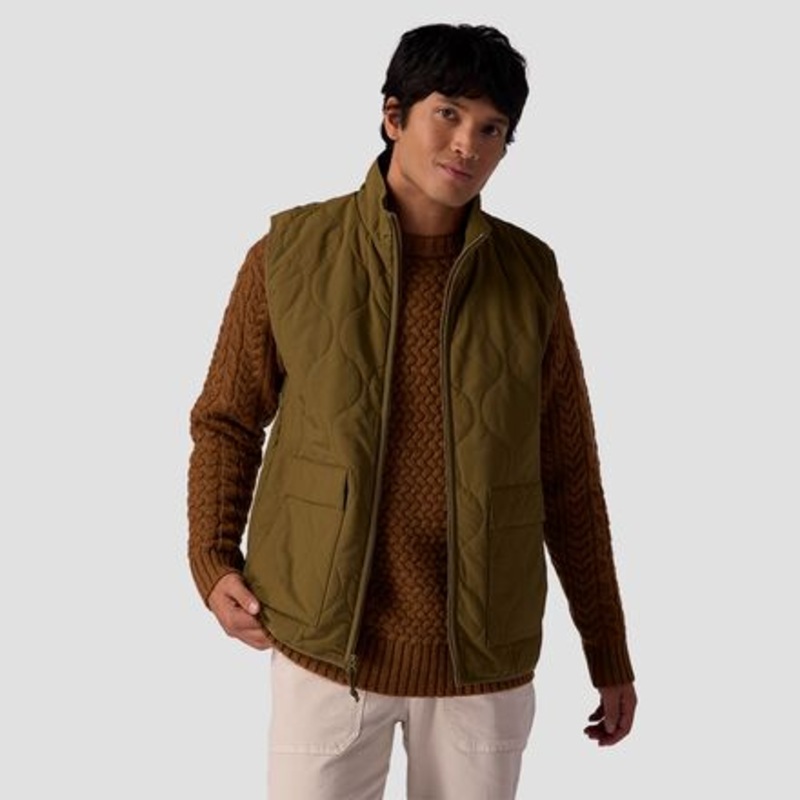 Retro Liner Vest – Men&apos;s|Dark Olive|Stretch Limo|L|XL|XXL|M
