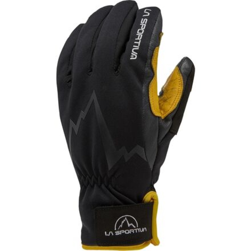Ski Touring Glove|Black/Yellow|Storm Blue/Red|S|M