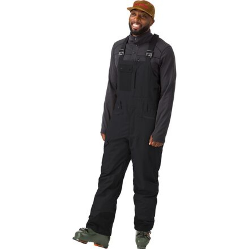 Snowman Bib Pant – Men&apos;s|Black|Capers|Rye|XL|S|XXL|M|L
