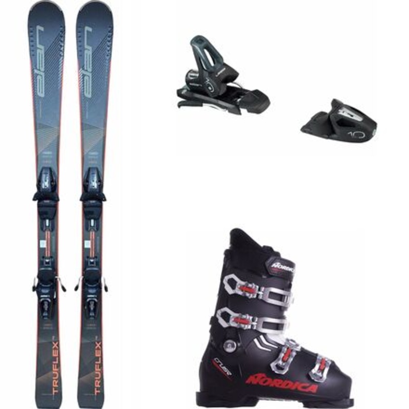 Truflex 76 LS Red Complete Ski Pkg+Nordica Cruise Ski Boot