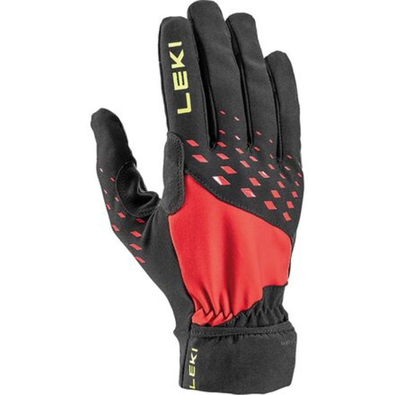 Ultra Trail Storm Glove|Black/Red/Neon Yellow|10