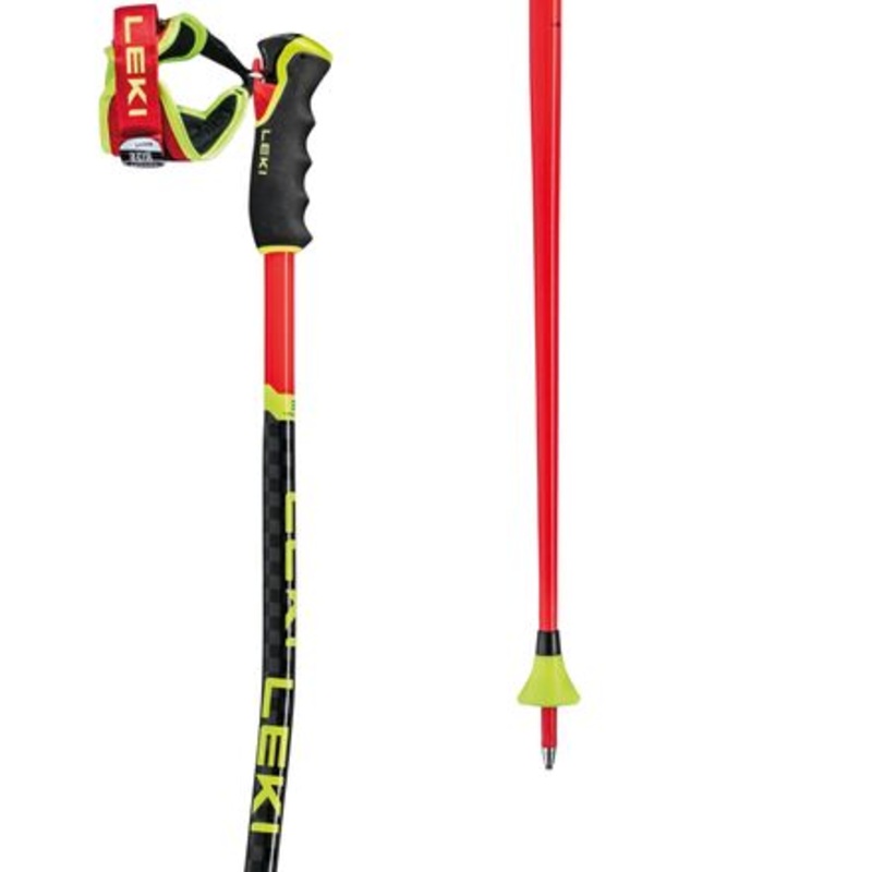 WCR GS 3D Ski Poles|Red|140cm