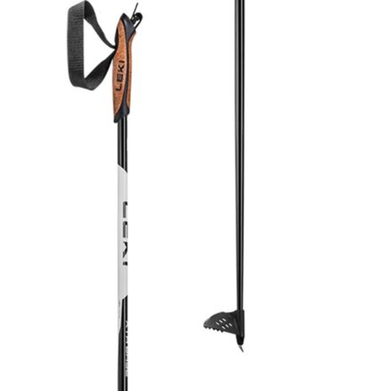 XTA Base Ski Poles|White/Black|140cm
