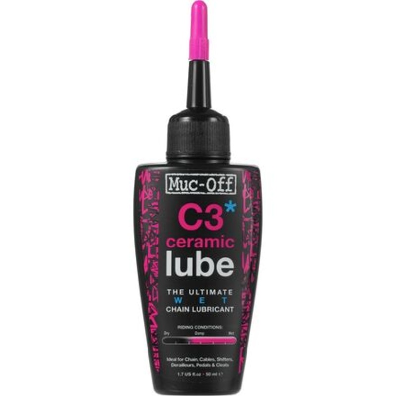 C3 Wet Ceramic Chain Lube|One Color|One Color|120ml|50ml