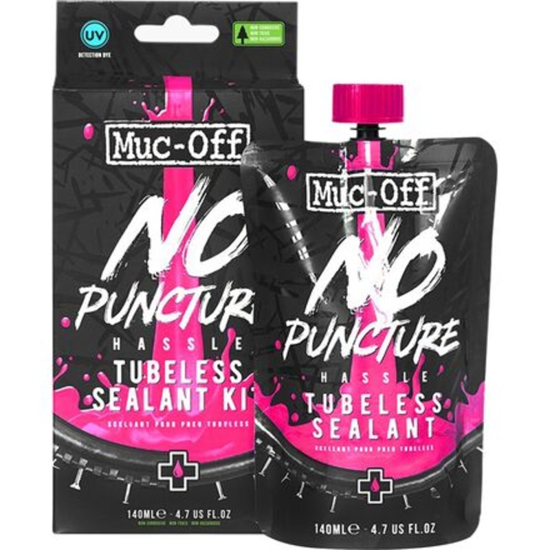 No Puncture Hassle Tubeless Tire Sealant Kit