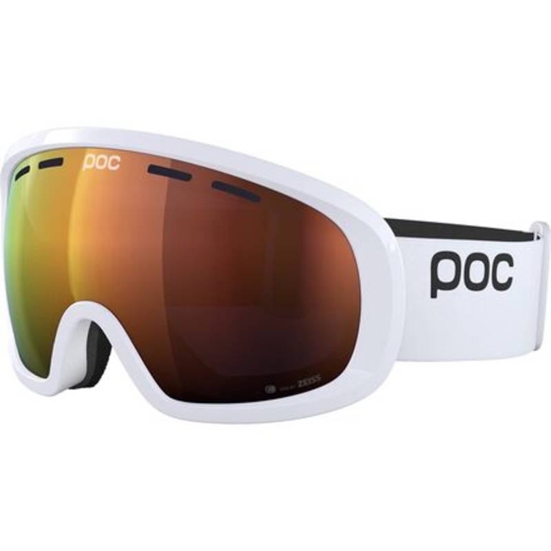 Fovea Mid Goggles|Hydrogen White/Partly Sunny Orange|Uranium Black/Partly Sunny Orange|One Size