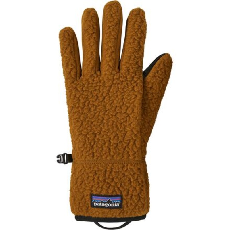 Retro Pile Glove|Shelter Brown|Black|L|XL|XS