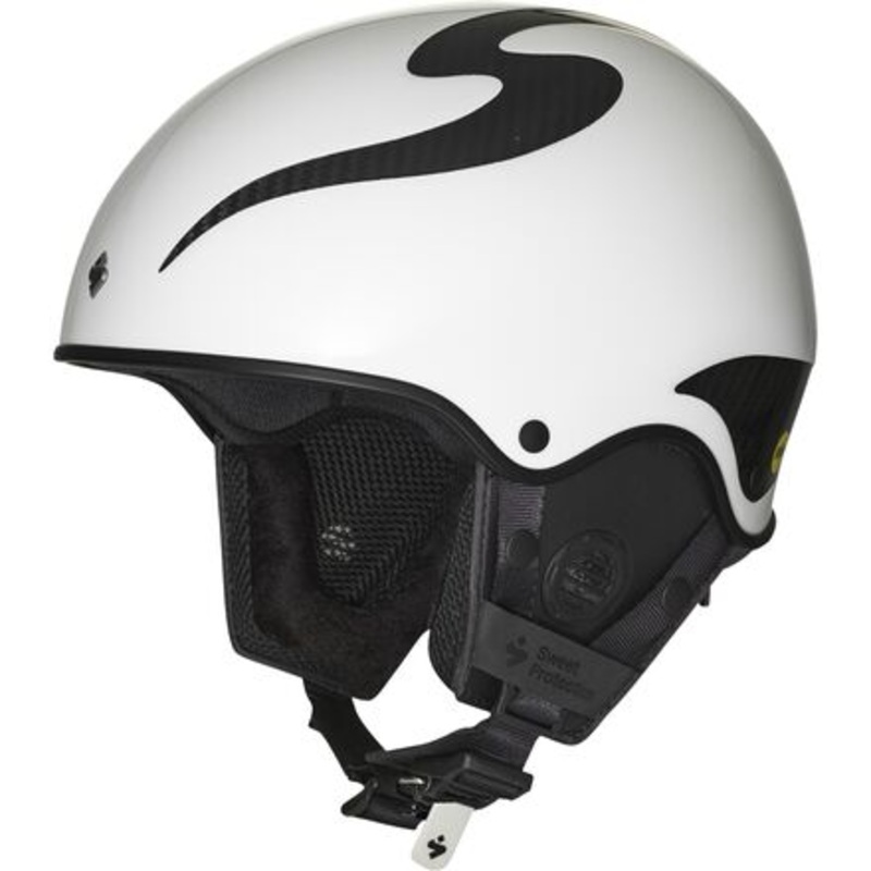 Rooster II Mips Helmet|Gloss White|Dirt Black|L/XL|S/M|M/L