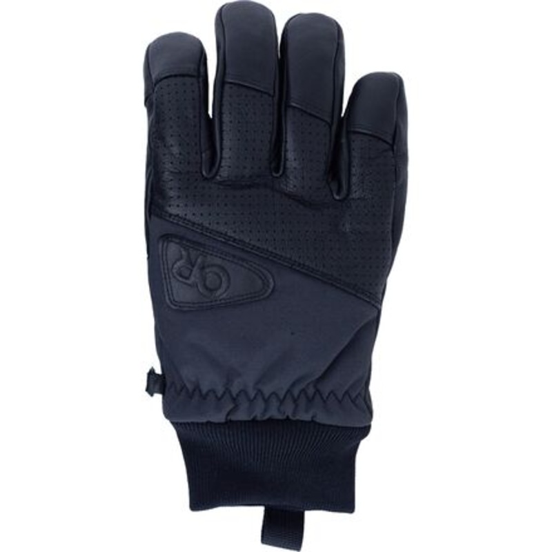 Snowcrew Leather Glove|Black|Dark Natural/Black|Neptune/Harbor|S|XS|M