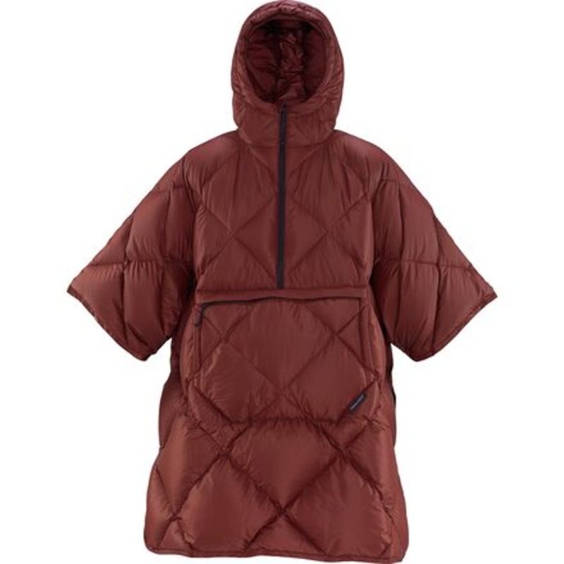 Honcho Poncho Down|Burgundy|Dark Olive|Outer Space Blue|One Size