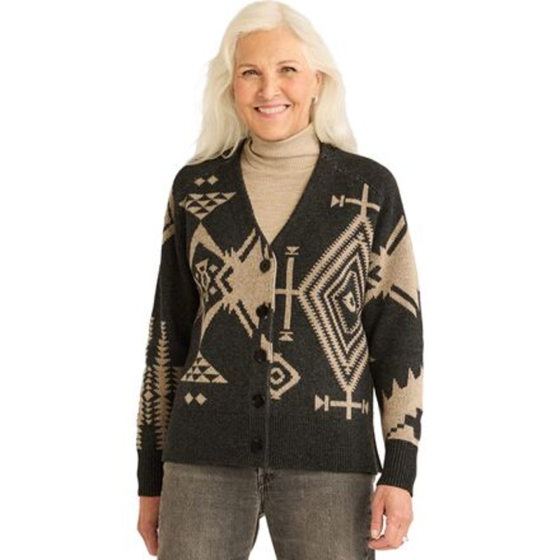 Oversized Graphic Cardigan – Women&apos;s