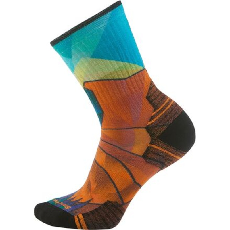Targeted Cushion Mountain Prism Print Crew Sock – Women&apos;s