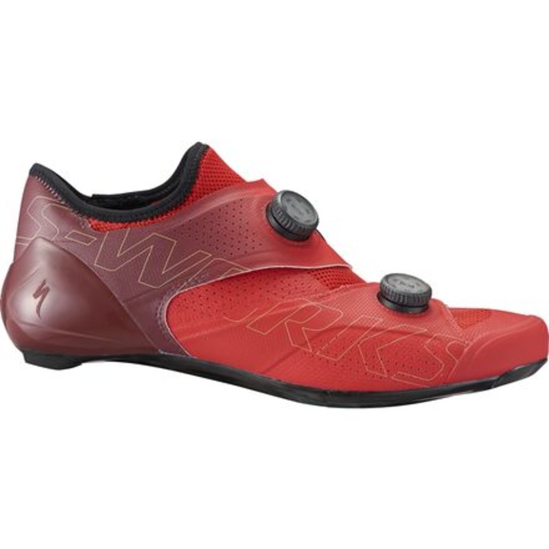 S-Works Ares Road Shoe|Flo Red/Maroon|White|Black|40.0|39.0|37.0|38.0|36.0|38.5|46.0