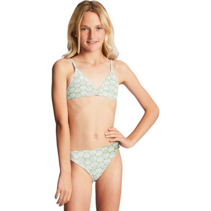 Daze All Day Banded Tri Bikini Set – Girls&apos;