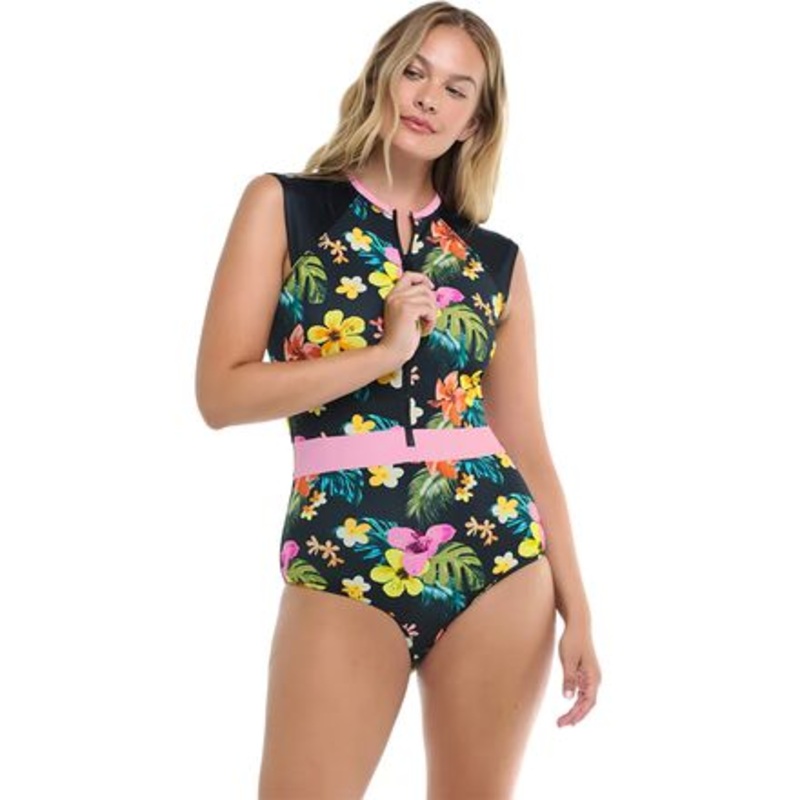 Tropical Island Stand Up Paddle Rashguard – Women&apos;s