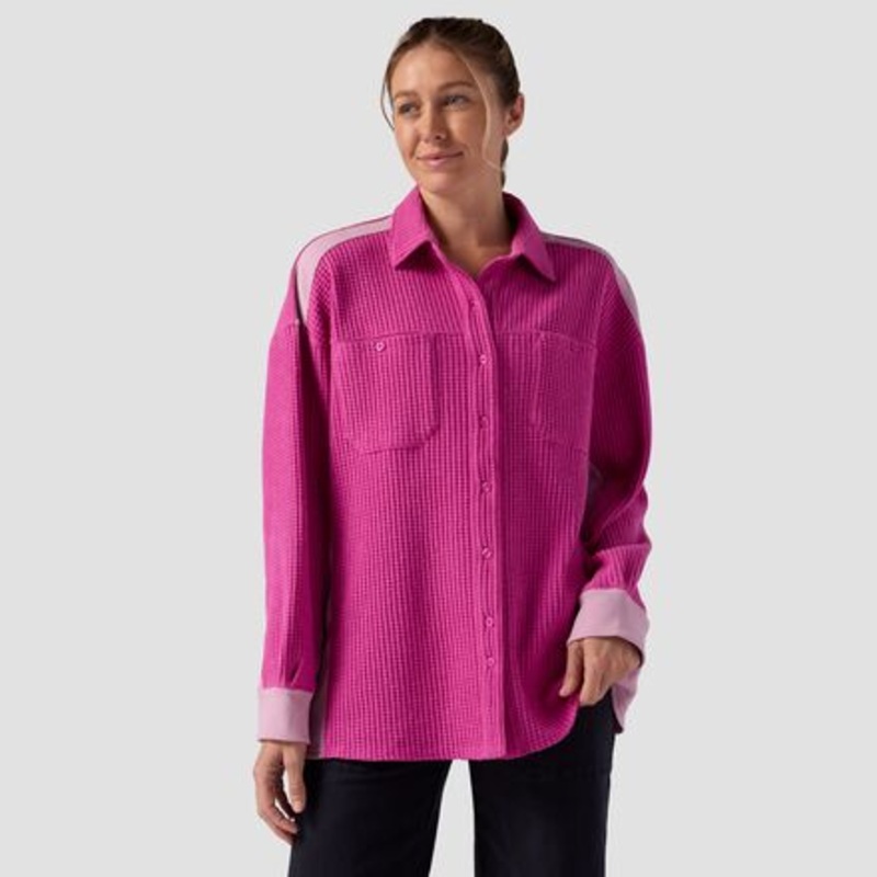 Waffle Button-Up – Women&apos;s