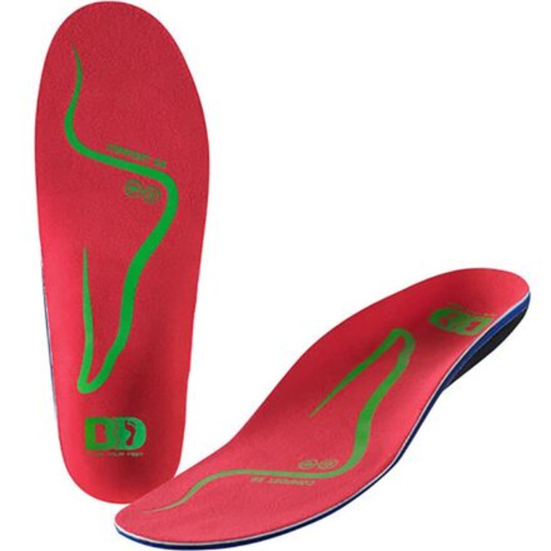 Comfort S8 Insoles – Low Arch|Red