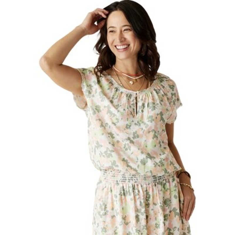Lilly Top – Women&apos;s|Cloud Wildflower|Taj|L|XL|S|M